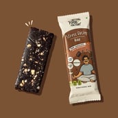 6 - Better Food Factory Stress Relief Bar, 6 bar(s) Dark Chocolate