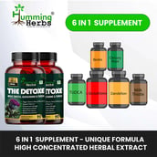 9 - Humming Herbs The Detoxe,  180 capsules 