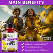 6 - Humming Herbs St. John's Wort Extract,  90 capsules 