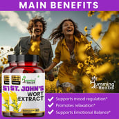 7 - Humming Herbs St. John's Wort Extract,  180 capsules 