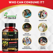 2 - Humming Herbs Black Maca,  90 capsules 