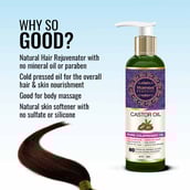 6 - Morpheme Remedies Castor Oil,  200 ml  All Type Hair 