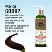 6 - Morpheme Remedies Organic Virgin Coconut Oil,  120 ml  All Type Hair 