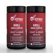 1 - WishNew Wellness Krill Omega Complex, 120 softgels