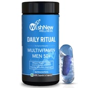 1 - WishNew Wellness Daily Ritual Multivitamin for Men 50+, 60 capsules Unflavoured