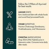 7 - Dr. Vaidya's Triphala Juice,  100% Natural (Pack of 3)  950 ml 