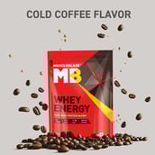 6 - MuscleBlaze Whey Energy with Digezyme,  2.2 lb  Cold Coffee