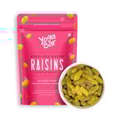 7 - Yogabar Seedless Green Raisins,  200 g  Natural 