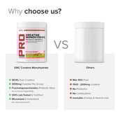 6 - GNC Pro Performance Pure Micronized Creatine Monohydrate,  Orange  0.88 lb 