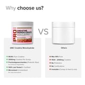 8 - GNC Pro Performance Pure Micronized Creatine Monohydrate,  Cranberry  0.22 lb 