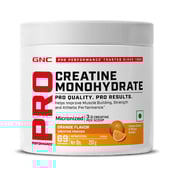 1 - GNC Pro Performance Pure Micronized Creatine Monohydrate,  Orange  0.55 lb 