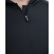 8 - Athflex Men's Performance Assassin Compression Hoodie,  Black  Small 