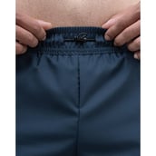 7 - Athflex Men's Nylon-Spandex Workout 2in1 Shorts, Large Navy Blue