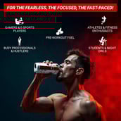 5 - MuscleBlaze WrathX Energy Drink,  250 ml  Sinful Sip (Pack of 6)