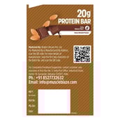 3 - MuscleBlaze Protein Bar (20 gm Protein),  1 bar(s)  Choco Almond 