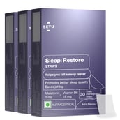 1 - Setu Sleep: Restore,  30 Strip(s)  Mint (Pack of 3) 