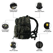4 - MuscleBlaze Tactical Backpack,  45 L, Camo Edition 