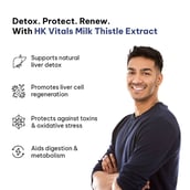4 - HealthKart HK Vitals Milk Thistle Extract 600mg,  120 capsules