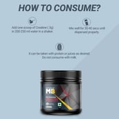 3 - MuscleBlaze Micronised Creatine Monohydrate,  Unflavoured  250 g 