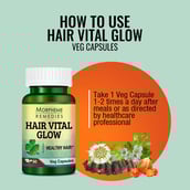 4 - Morpheme Remedies Hair Vital Glow Extract (500 mg), 60 veggie capsule(s) Unflavoured