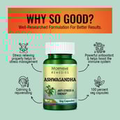 3 - Morpheme Remedies Ashwagandha (500 mg),  60 veggie capsule(s) 