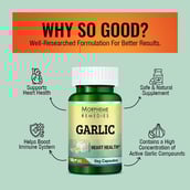 3 - Morpheme Remedies Garlic (500 mg),  60 veggie capsule(s) 