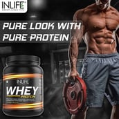 8 - INLIFE Whey Protein Powder,  0.88 lb  Chocolate 