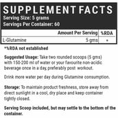5 - INLIFE Micronized L-Glutamine Powder,  0.66 lb  Unflavoured 