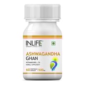 1 - INLIFE Ashwagandha (500 mg),  60 veggie capsule(s) 
