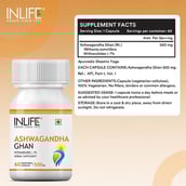 9 - INLIFE Ashwagandha (500 mg),  60 veggie capsule(s) 
