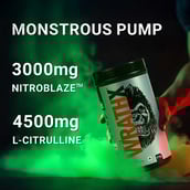 2 - MuscleBlaze Pre Workout WrathX,  1.12 lb  Sour Green