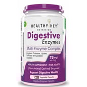 1 - HealthyHey Nutrition Digestive Enzyme,  120 capsules 