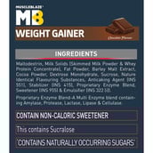 7 - MuscleBlaze Weight Gainer with Added Digezyme,  11 lb  Chocolate 