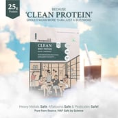 5 - TrueBasics Clean Whey Protein (Isolate + Concentrate),  2.2 lb  Chocolate