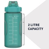 9 - MuscleBlaze Gallon Water Bottle,  Forest Green  2 L