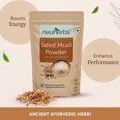 2 - Neuherbs Organic Safed Musli Powder,  100 g 
