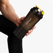 11 - MuscleBlaze Spider Gym Shaker,  Black  500 ml