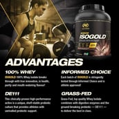 2 - PVL 100% Whey Isogold,  2 lb  Strawberry Milkshake 