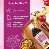 4 - Dr. Patkar's Apple Cider Vinegar,  0.2 L  Cinnamon & Fenugreek 