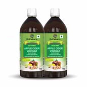 1 - Dr. Patkar's Apple Cider Vinegar Pack of 2,  0.5 L  Garlic, Ginger, Lemon and Honey 