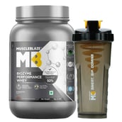 MuscleBlaze Biozyme Performance Whey, 2.2 lb Rich Chocolate with Shaker