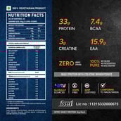 6 - AS-IT-IS Nutrition ATOM Nitro Whey with Creatine,  2.2 lb  Classic Vanilla 