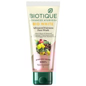 1 - Biotique Bio White Advanced Fairness Face Wash,  100 ml  All Skin Types 