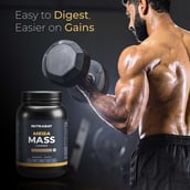 5 - Nutrabay Gold Mega Mass Gainer, 2.2 lb Rich Chocolate Creme