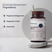 9 - Miduty Magnesium Relax,  Unflavoured  60 capsules 