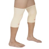 2 - SportSoul Premium Compression Knee Support,  White  Large 