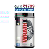 MuscleBlaze Pre Workout WrathX, 1.12 lb Cola Frost