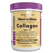1 - HealthyHey Nutrition Gold Series Hydrolysed Bovine Collagen Type 1 & 3, 200 g Blackcurrent