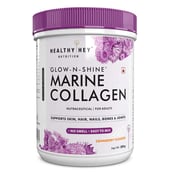 1 - HealthyHey Nutrition Marine Collagen Powder, 200 g Cranberry