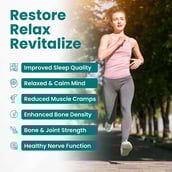 5 - Vlado's Himalayan Organics Chelated Magnesium Glycinate 2000mg,  Unflavoured  60 tablet(s) 